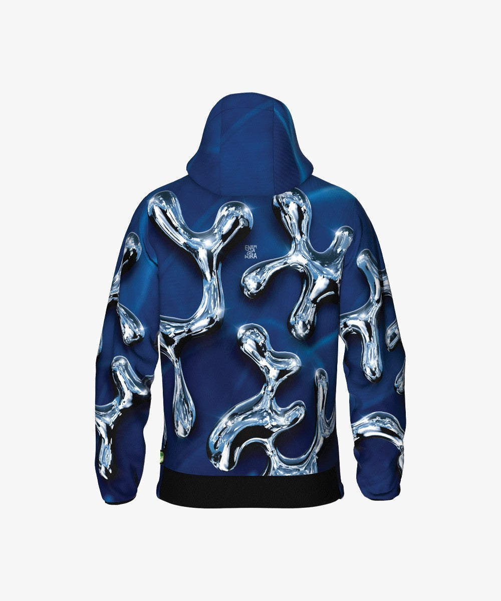 EnergiaPura Felpa Ruis Printed full Zip Unisex MH514X. C9