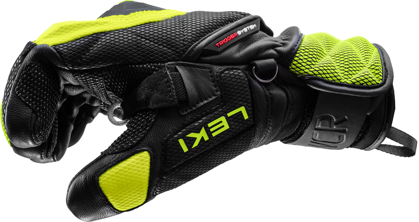 Leki Guanto WCR Venom 3D Junior-giallo-2