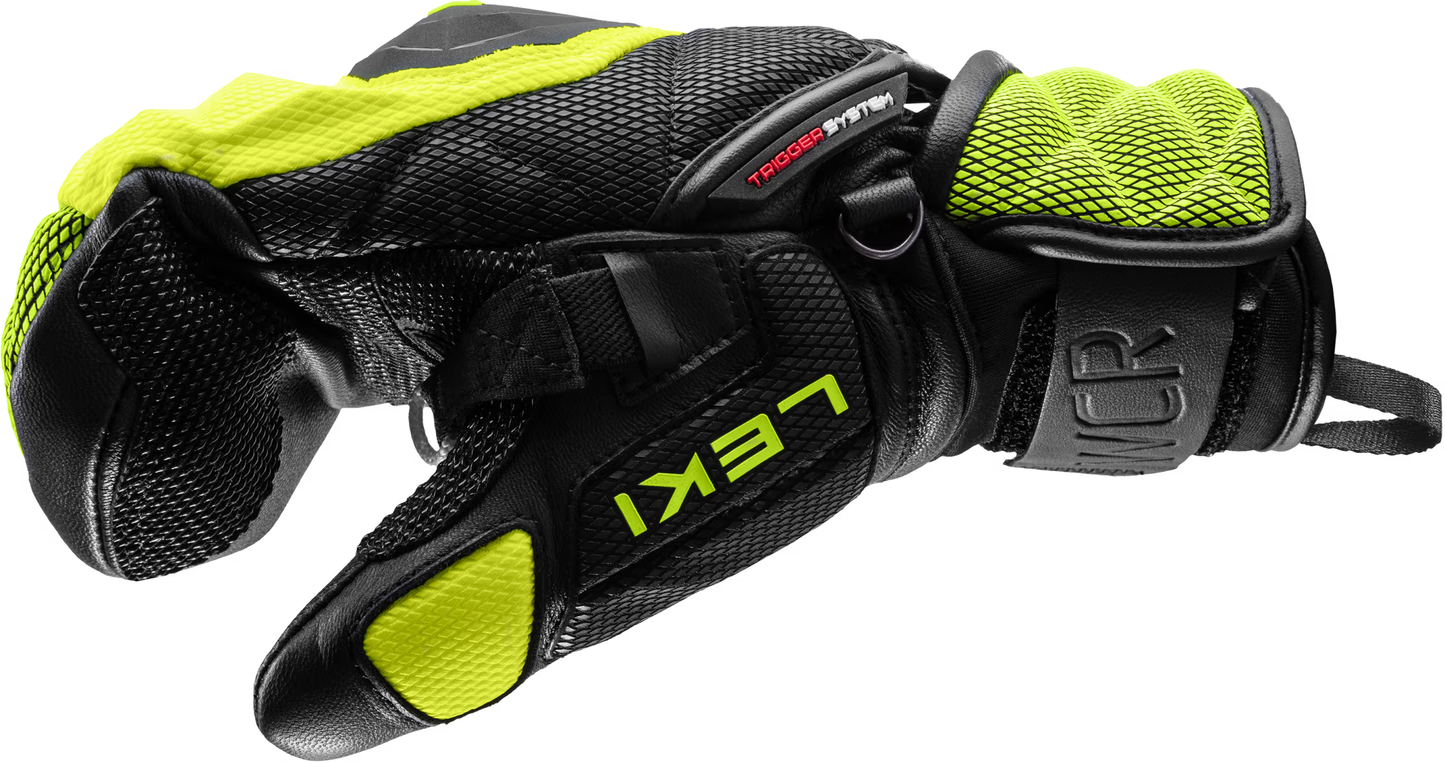 Leki Moffola WCR Venom 3D Junior mitt - giallo-2