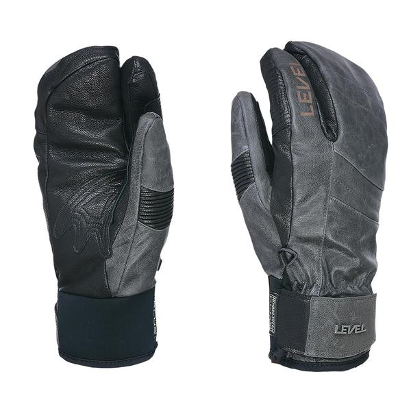 Level moffola in pelle a 3 dita Glove Rexford Trigger