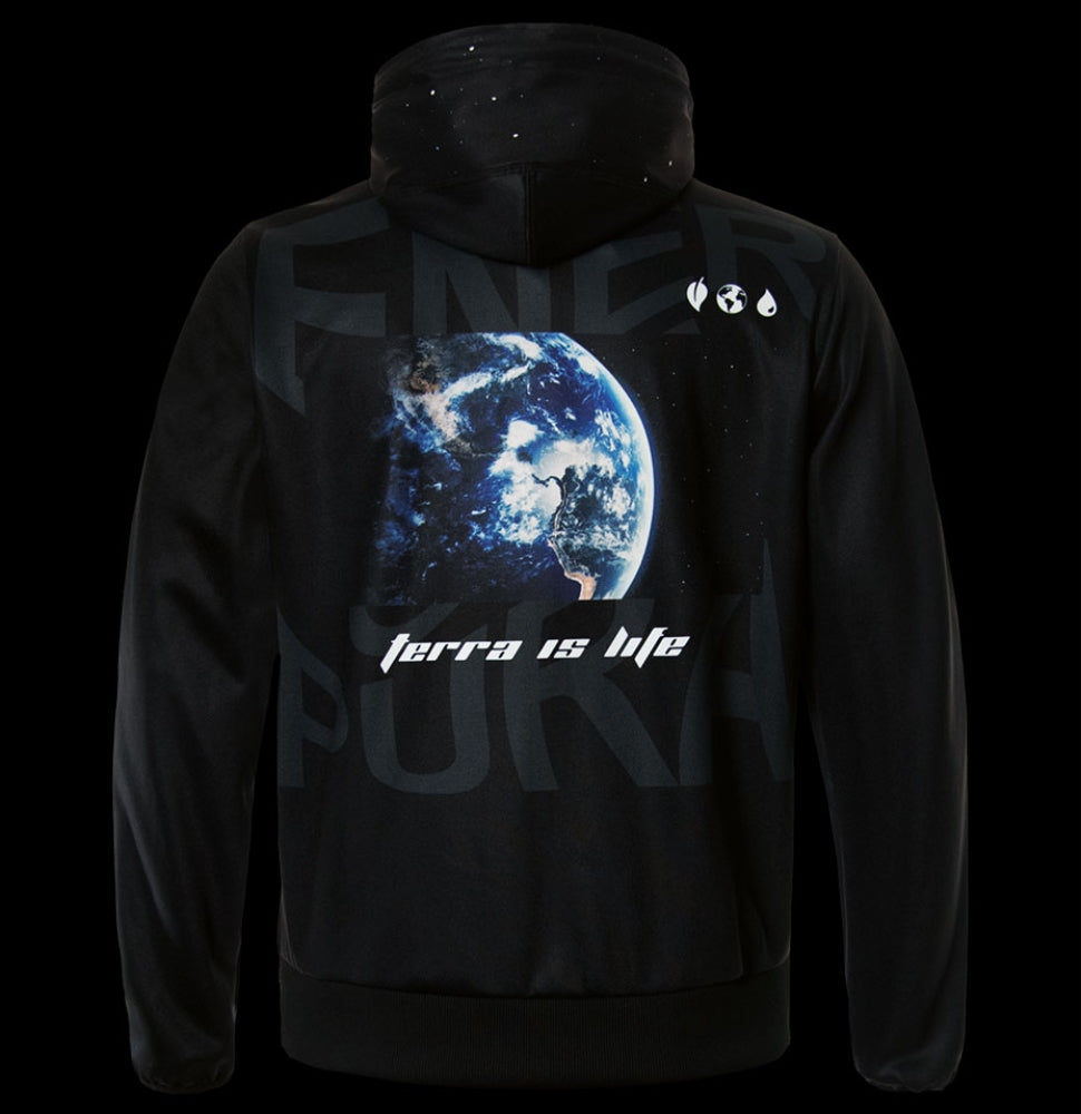 ENERGIAPURA FELPA BERGA PRINTED ZIP PLANET SR/Lady/JR