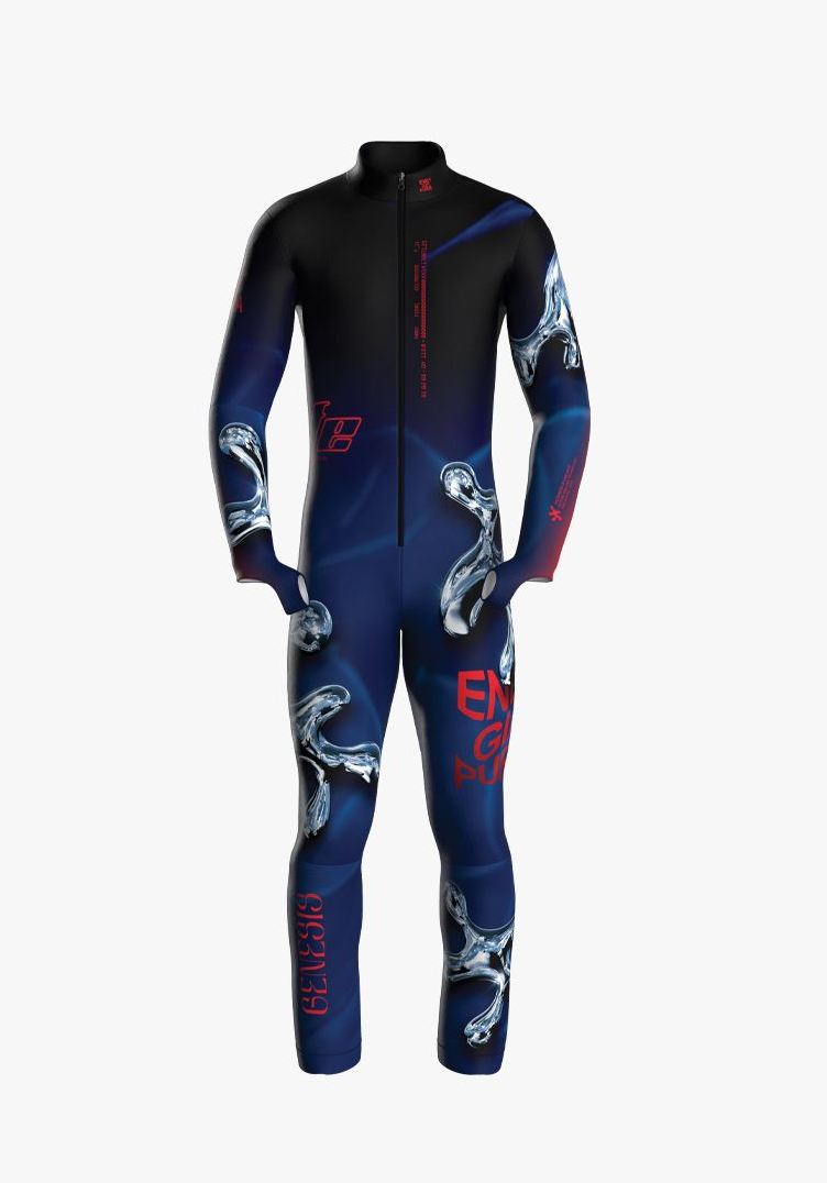 ENERGIAPURA TUTA DISCESA DA GARA Genesis FLUID MULTICOLOR Jr/Sr