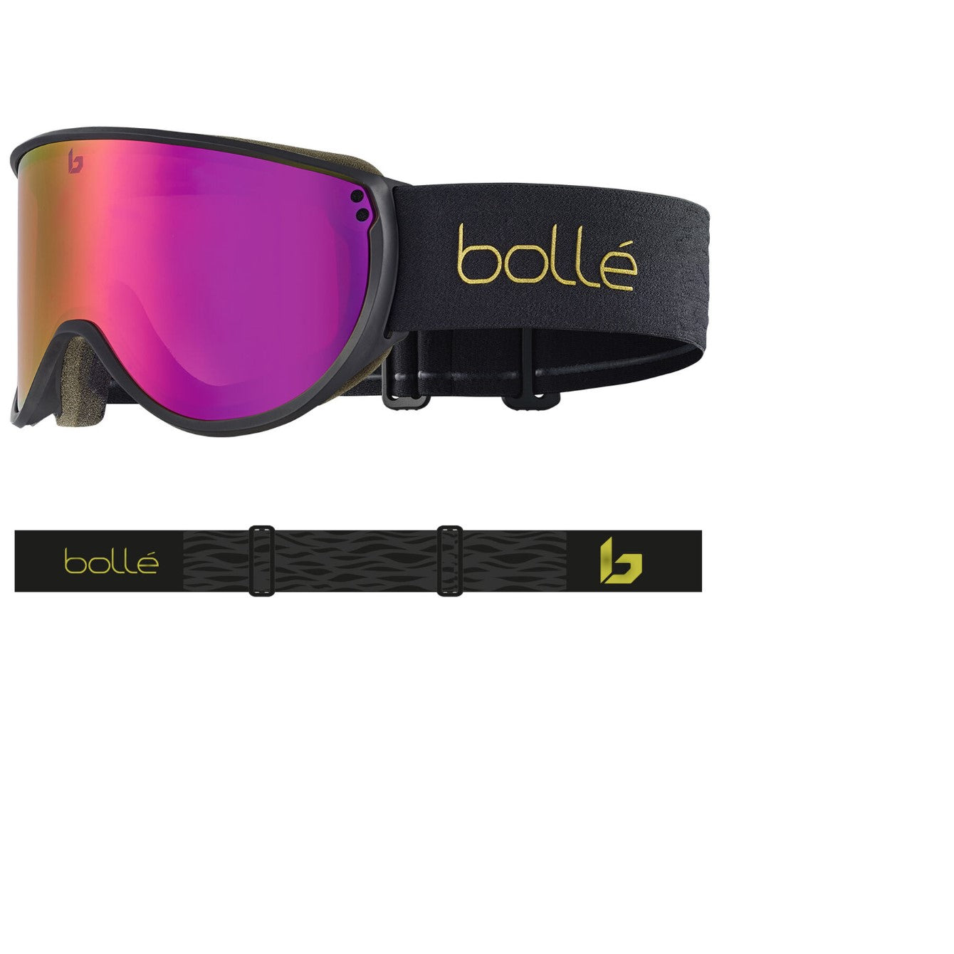 Bollè maschera da sci nera-2