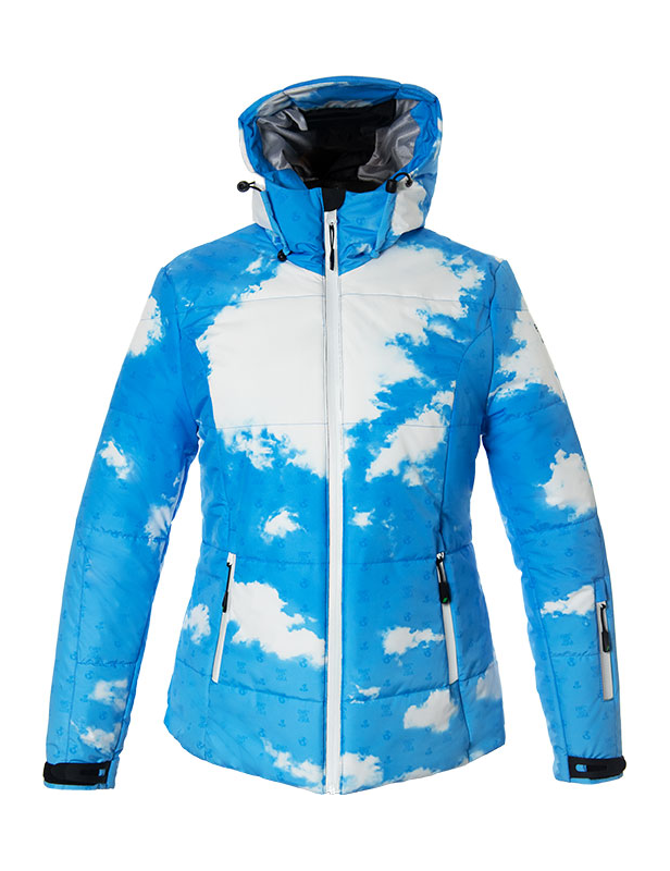 EnergiaPura  Giacca Cielo Piumino Con Cappuccio Lady