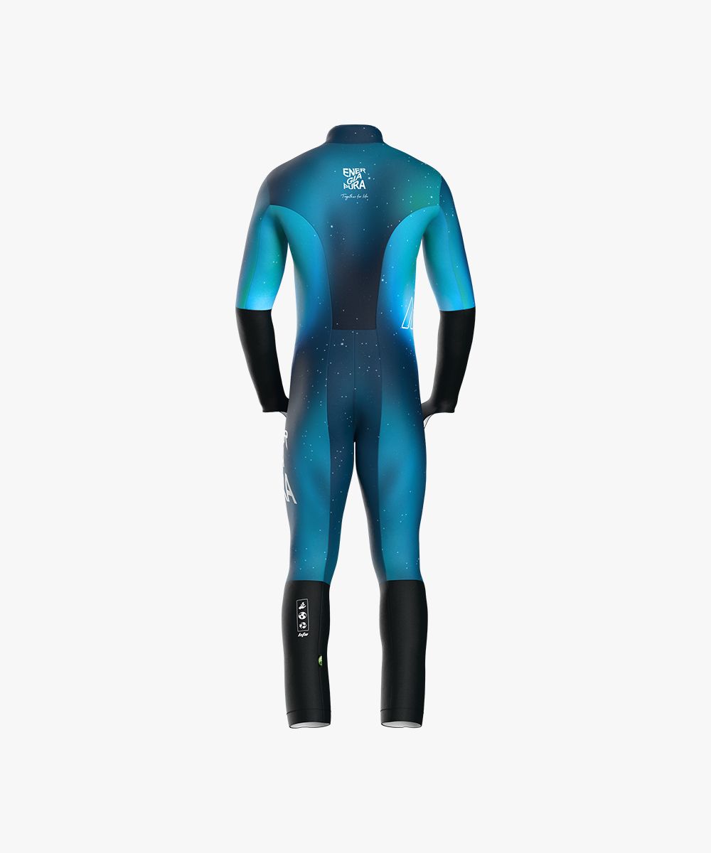 EnergiaPura Tuta Discesa Intera Thermic Aurora blu-2