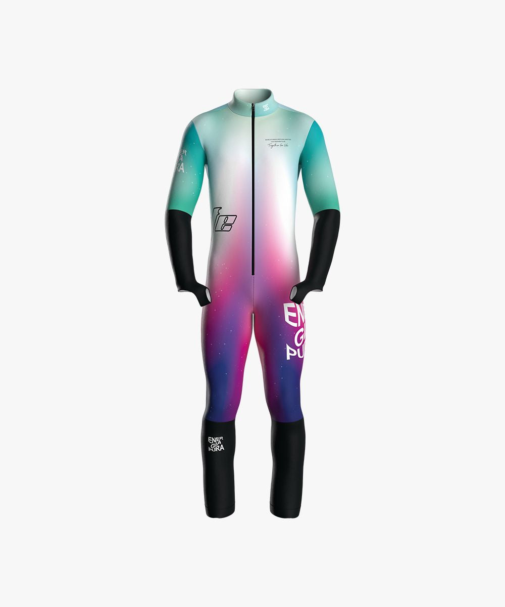 EnergiaPura Tuta Discesa Intera Thermic Aurora rosa