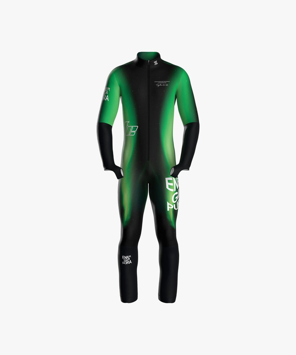 EnergiaPura Tuta Discesa Intera Thermic Aurora verde