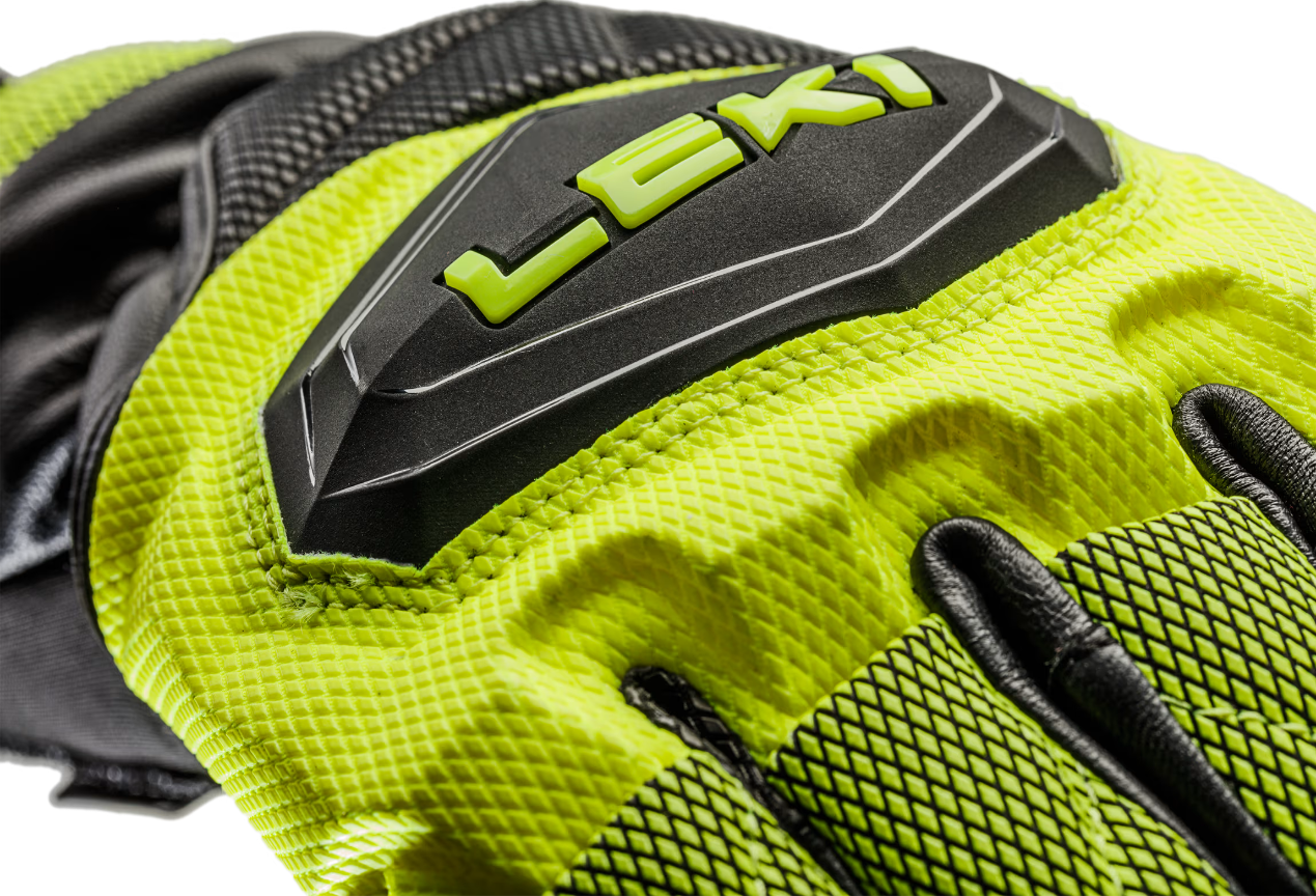 Leki Guanto WCR Venom 3D Junior-giallo