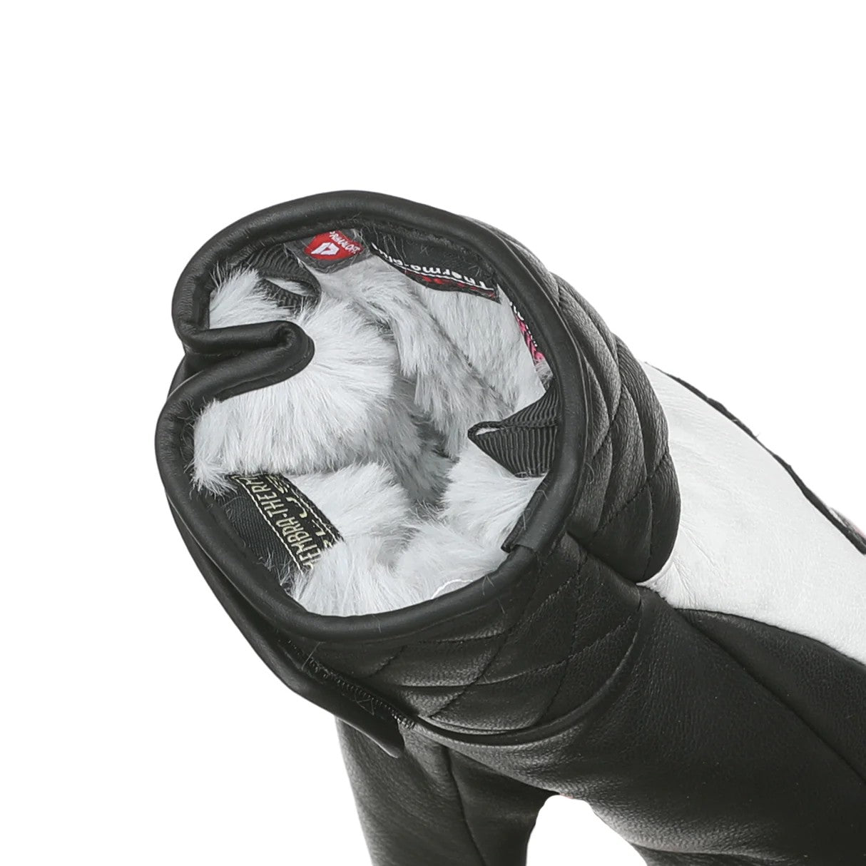 Level Glove Coco mitt PK black moffola in pelle da donna