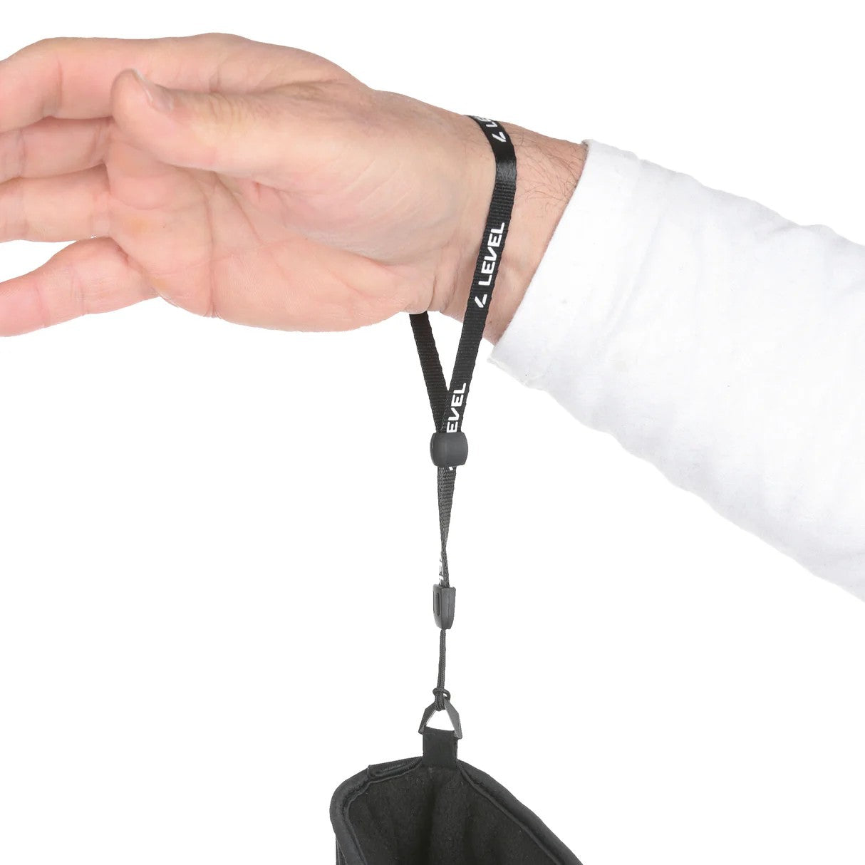 Level Glove Coco mitt PK black moffola in pelle da donna