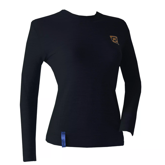 RIDAY maglia girocollo in lana extrafine outdoor uomo e donna