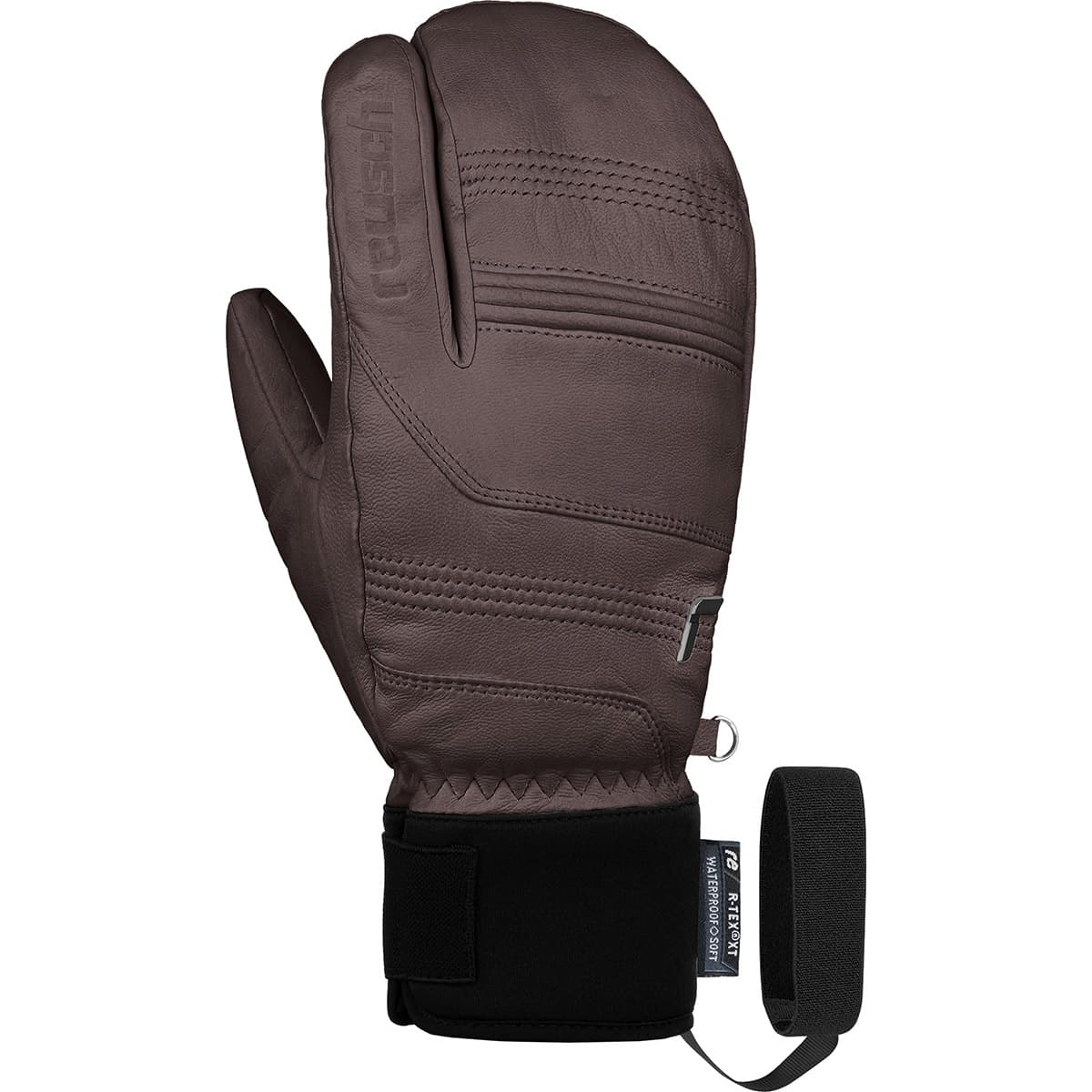 Reusch moffola da sci 3 dita Highland R-TEX XT Lobster da Uomo in pelle