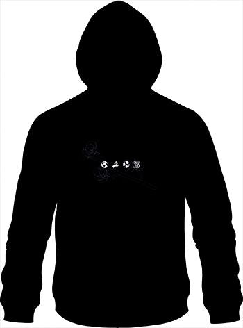 EnergiaPura Felpa Lady/Unisex  Organic con Cappuccio art. ME527