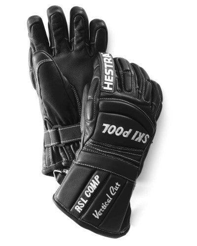 HESTRA RSL Comp Vertical Cut Jr Guanto Con Dita in Pelle