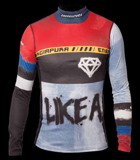 ENERGIAPURA LUPETTO Manica Lunga  INGROW JR intimo da Sci e Snow