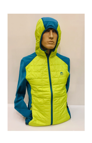 MICO Giacca full zip uomo in Primaloft con cappuccio GI00310